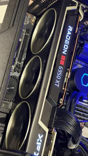Placa de vídeo Amd Rx 6950xt xfx merc 319. Melhor que 6900xt.