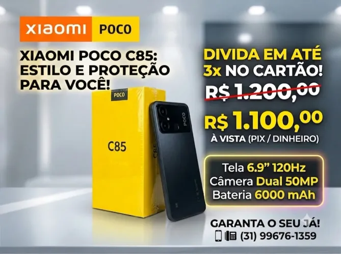 Celular xiaomi poco c85