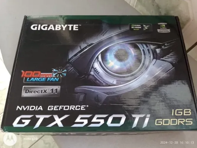Placas de video GTX 550 Ti -256 bits e Zotac 730 - 4gb c/ defeito