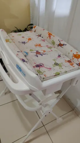Banheira Dobrável Burigotto Splash, Com Trocador