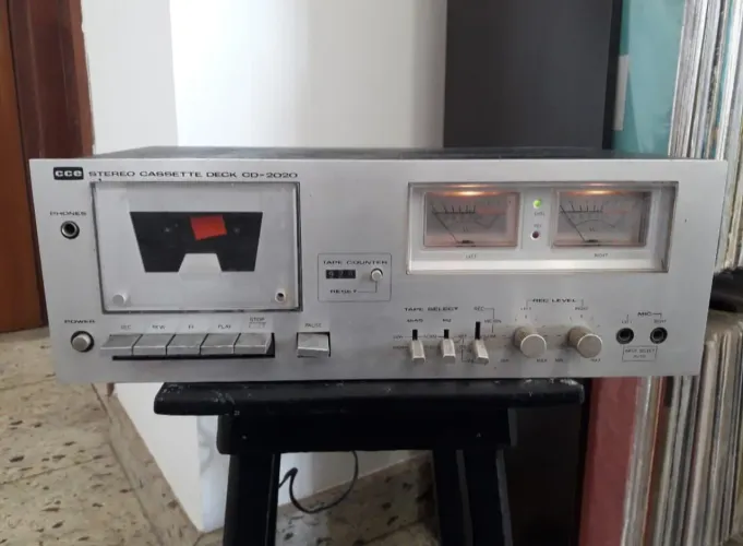 Tape Deck CCE não Receiver Gradiente Marantz Sansui Sony JVC Polyvox Akai Philips Denon 