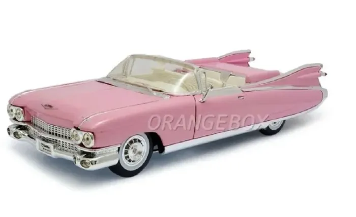 Cadillac Eldorado Biarritz 1959 1:18 Maisto Premiere Edition Rosa