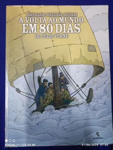 Livro a volta ao mundo em 80 dias