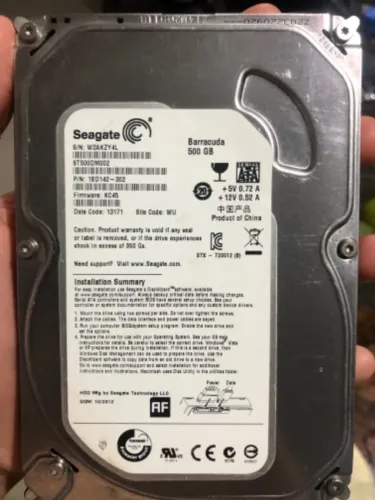 1 HD DE 500 GB