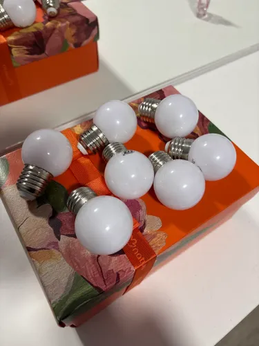 7 Lâmpadas Bulbo 110v Neutras