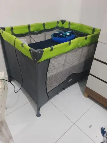 Chiqueirinho de bebê já com colchão