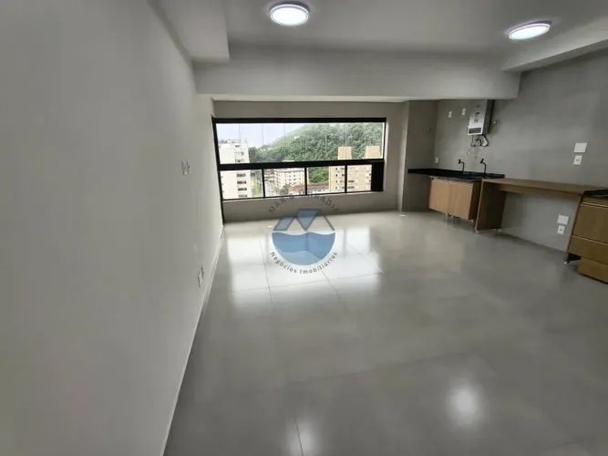 Studio para alugar, 50 m² por R$ 3.000,01/mês - José Menino - Santos/SP