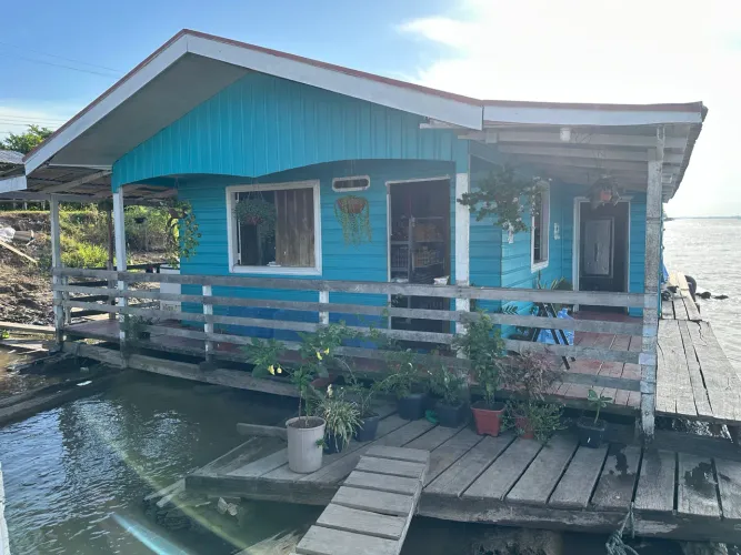 Casa flutuante 