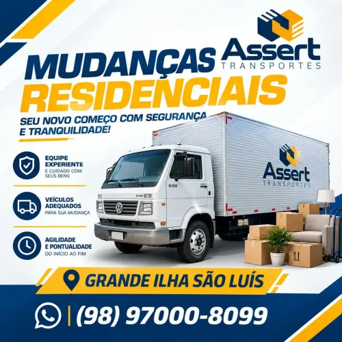 Fretes baratos & Mudanças rápidas | Caminhão baú & com ajudantes