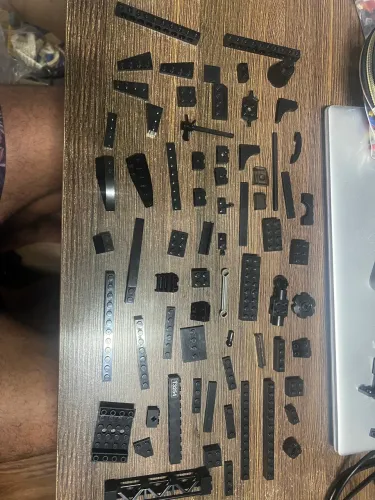 Lote Peças Pretas - Original Lego