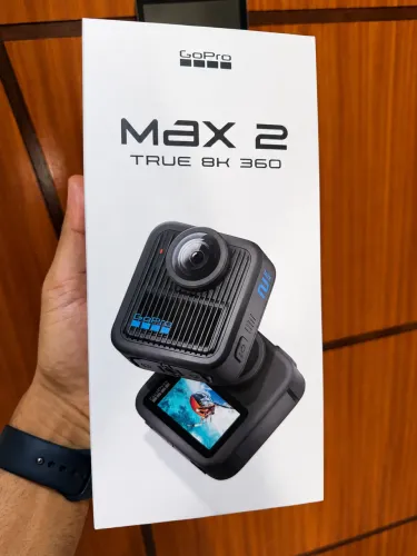 GoPro MAX 2 Câmera 360 8K Nova Lacrada com Nota Fiscal