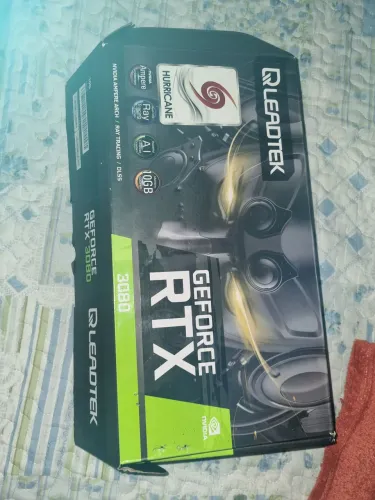 Placa de video Rtx 3080 leadtek 10gb com caixa