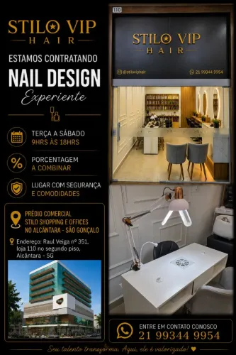 Vaga Nail Designer Alcântara - SG