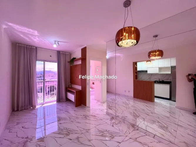 Apartamento impecável no Rio Residencial com vista livre