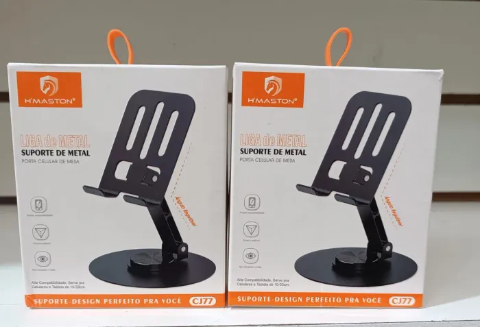 Suporte de mesa para celular metal