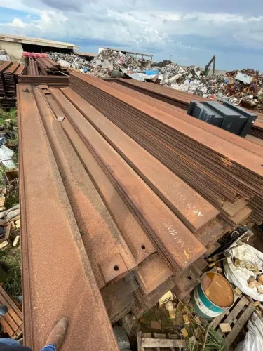estaca prancha plana laminada