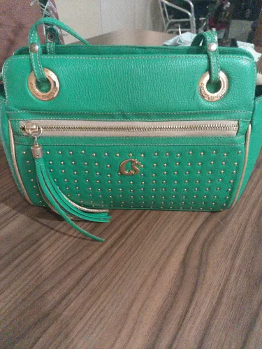 Bolsa de couro carmem steffens