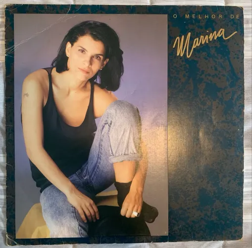 LP Vinil Marina Lima - O Melhor de Marina - 1988 - Philips