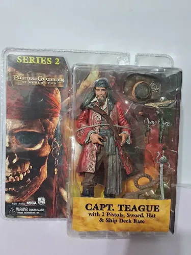 Piratas do Caribe Capitão Teague Neca Lacrado