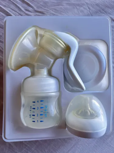 Bomba extração leite manual + elétrica hospitalar