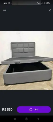 BOX BAU CASAL PADRÃO NOVO DIRETO DE FÁBRICA