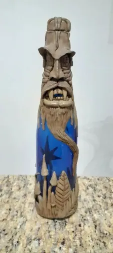 Garrafa artesanal de SÃO TOMÉ DAS LETRAS