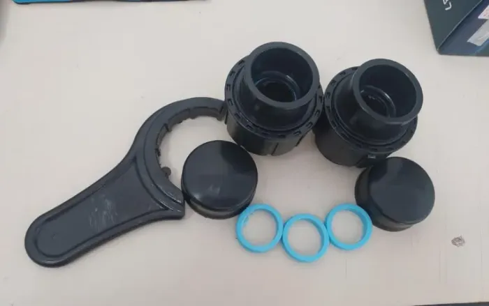 Coletor solar para piscina/Sistema de Encaixe de Rosca