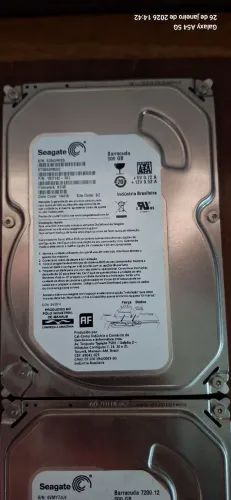 Hd 500gb formatado 