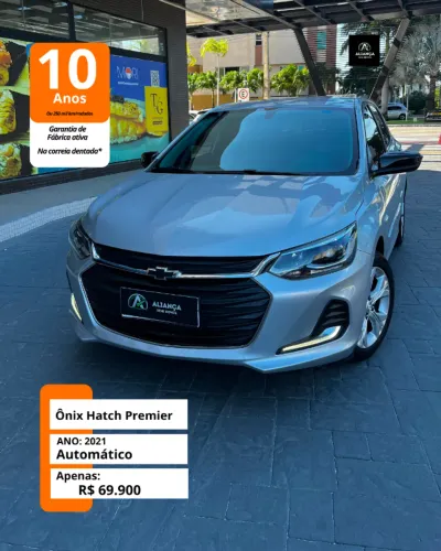 Chevrolet Onix Hatch Premier 1.0 12V TB Flex Aut. 4P 2021
