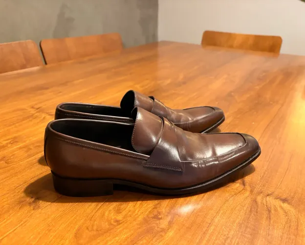 Sapato Brooksfield couro legítimo, tamanho 40