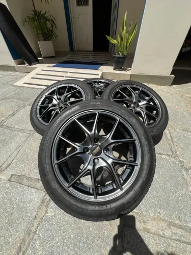 Rodas BBS aro16 dark gloss