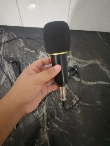 Microfone de gravação 
