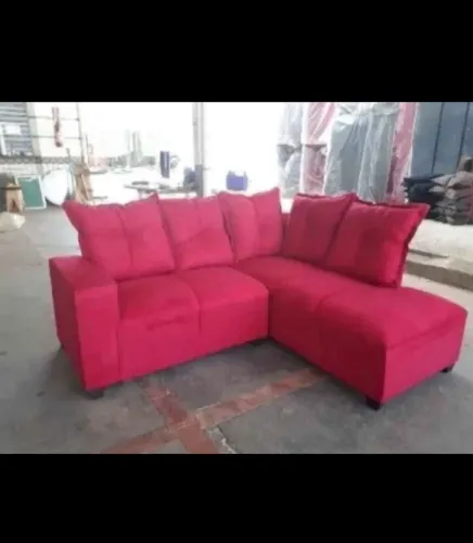 Sofá de Canto vermelho