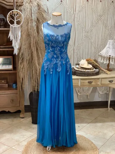 Vestido de festa de alta costura