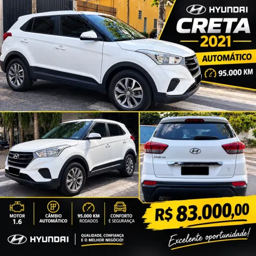 Hyundai Creta Attitude 1.6 16V Flex Aut. 2021