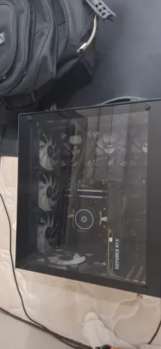 Gabinete AQUARIO C3Tech MT-G910BK - vidro temperado