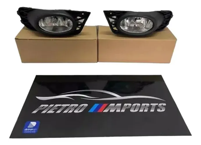 Par Farol Milha Honda New Civic 2009 2010 2011 Novo
