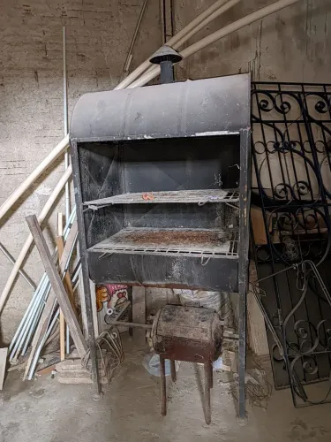 Churrasqueira de frango assado