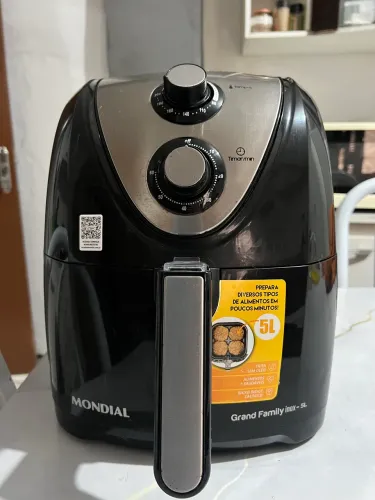Air fryer mundial Grand family inox 5L