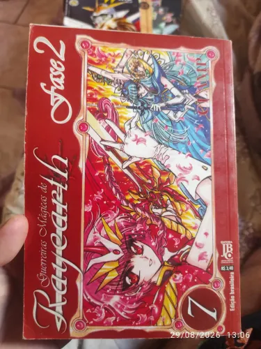 Mangá Guerreiras mágicas raywarth n° 7