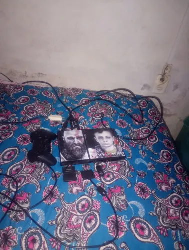 Ps2 conservado, 1 controle memory card PS2 to HDMI e um pendrive