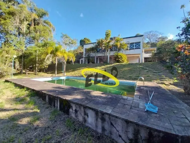Chácara com 3 dormitórios para alugar, 2632 m² por R$ 8.000,00/mês - Granja Viana - Cotia/