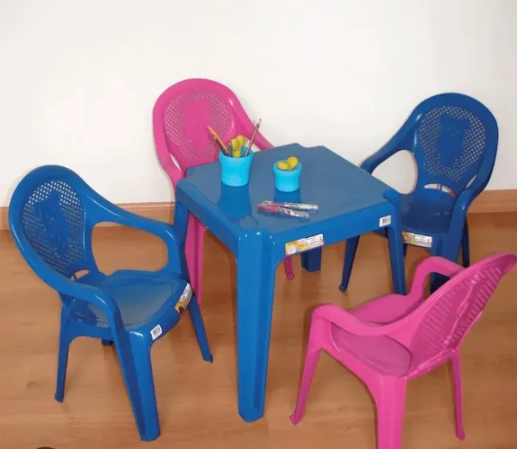 Mesa criança plastico