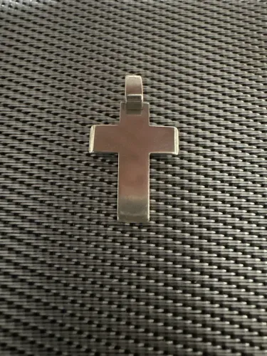Pingente prata crucifixo