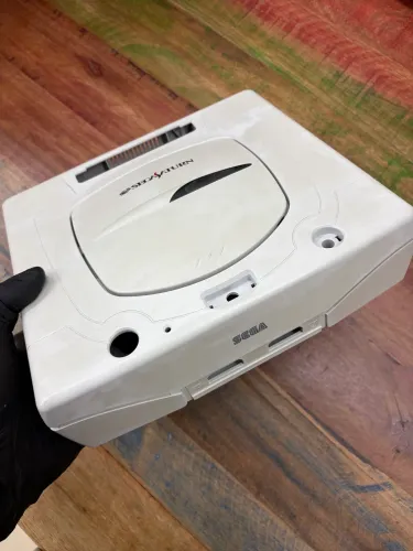 Carcaça Para Sega Saturn Original Branca