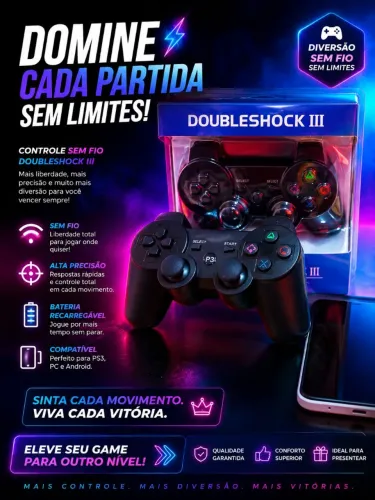 ? Vendo 2 Controles de PS3 + Celular - Aproveite a Oferta!