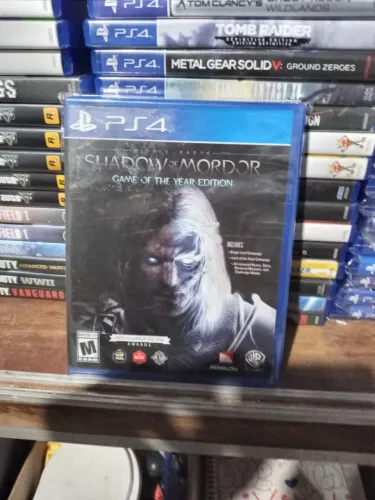 Shadow Of Mordor em inglês PS4 (Seminovo)