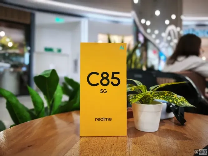 Realme C85 5G - 256GB, 24GB de RAM + Película + Capa Anti Impacto