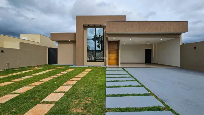 Casa Alto Padrão à Venda Mini Chácaras Jardim Botânico Altiplano Leste 3 Suítes