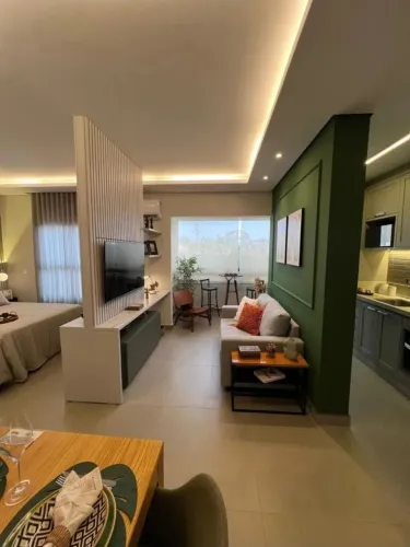 Apartamento Stúdio Vibe Residence - Ao lado do Plaza Shopping